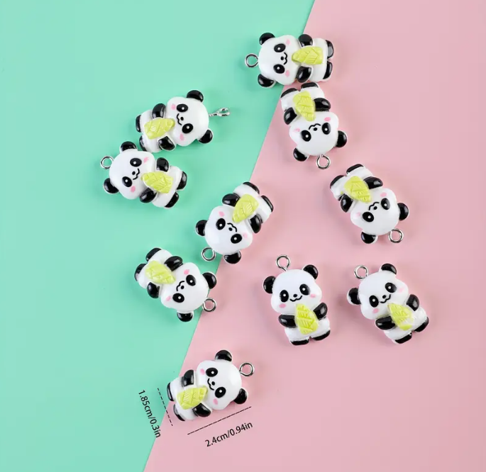 Panda bambou lot de 3