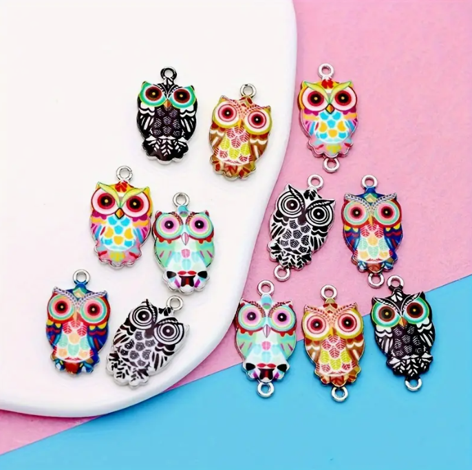 Hiboux lot de 3