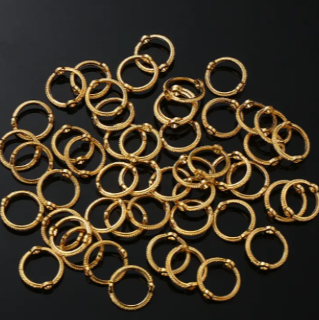 anneaux pour perles lot de 10