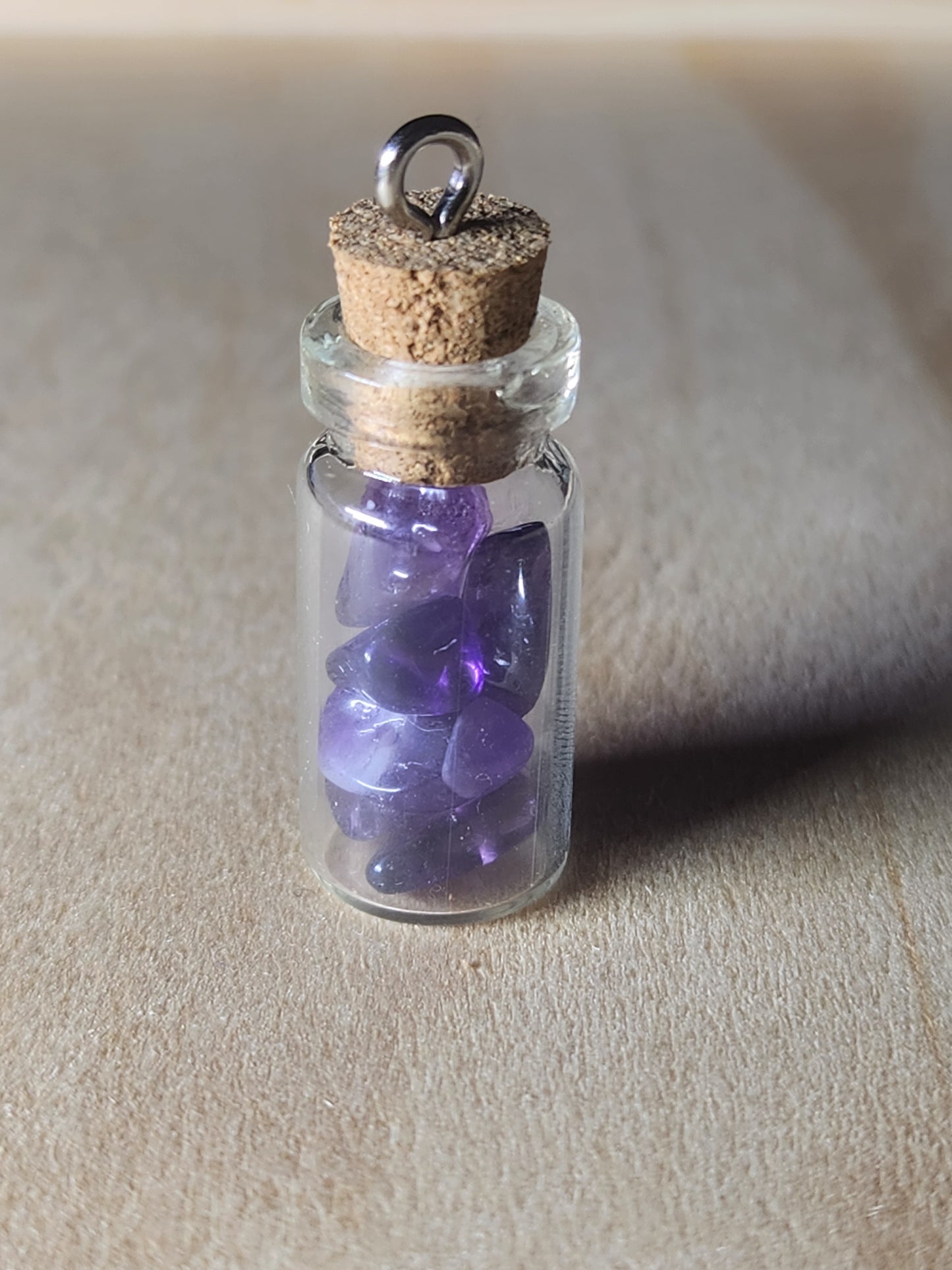 Petite fiole perle naturelle