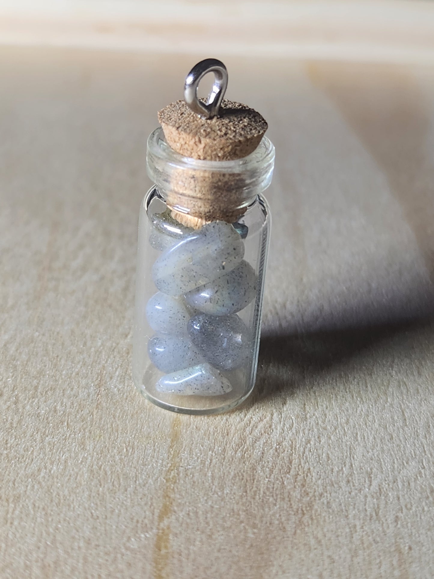 Petite fiole perle naturelle