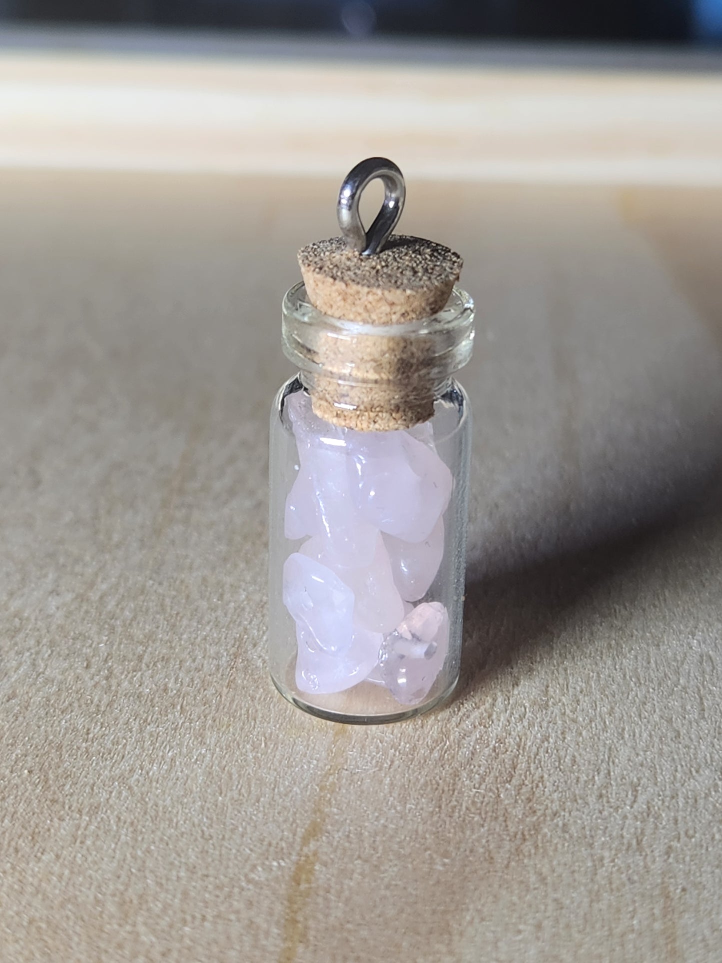 Petite fiole perle naturelle