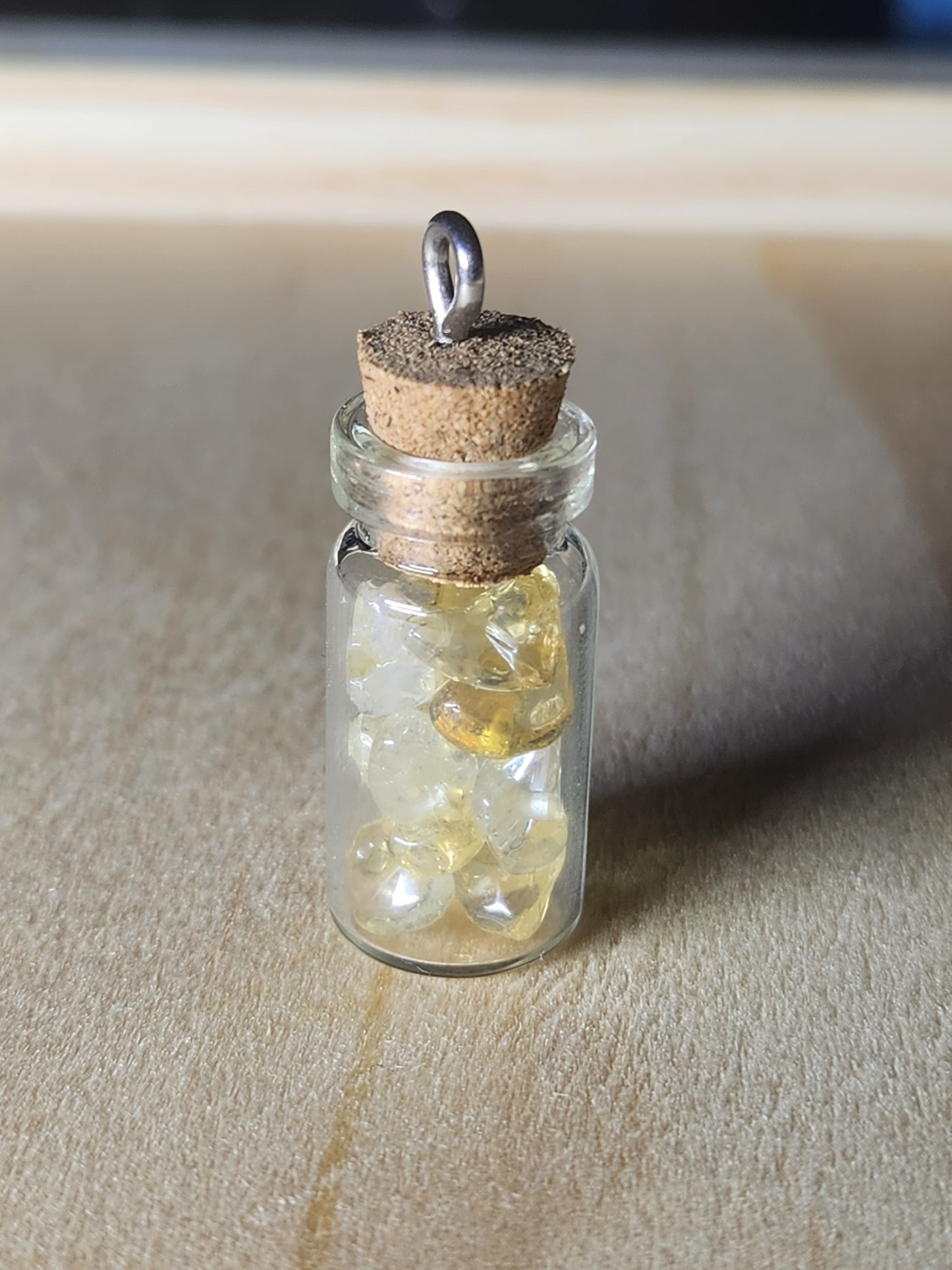 Petite fiole perle naturelle