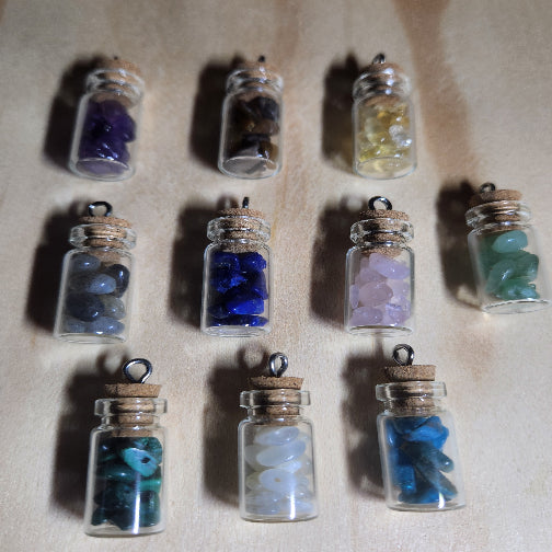 Petite fiole perle naturelle