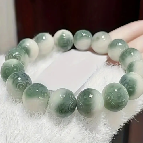bracelet perle de bodhi vert