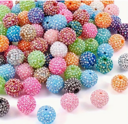 Perles strass 20 mm